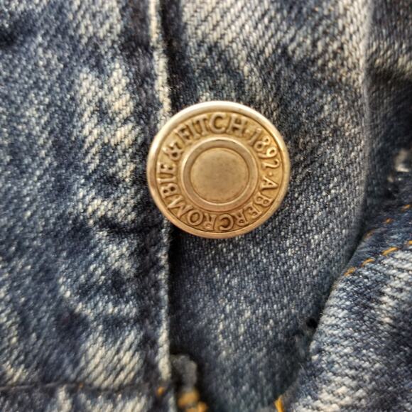 Abercrombie & Fitch Women's High Waisted Mom Jeans Size 25 / 0 - Picture 5 of 7